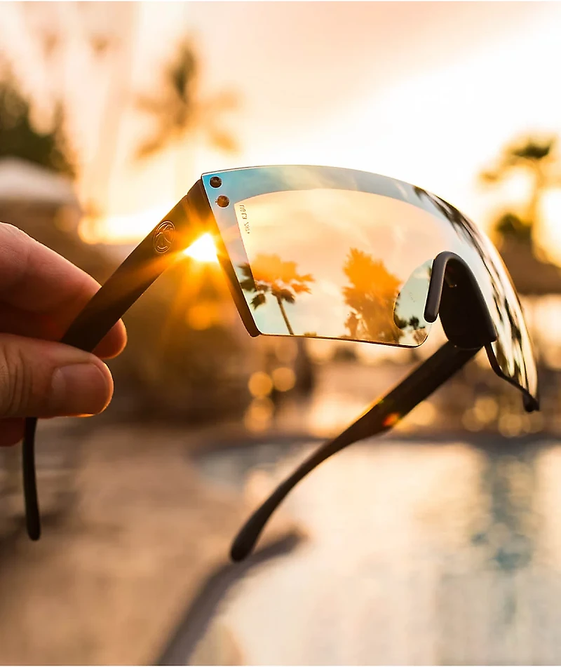 Heat Wave Lazer Face Gold Rush Sunglasses