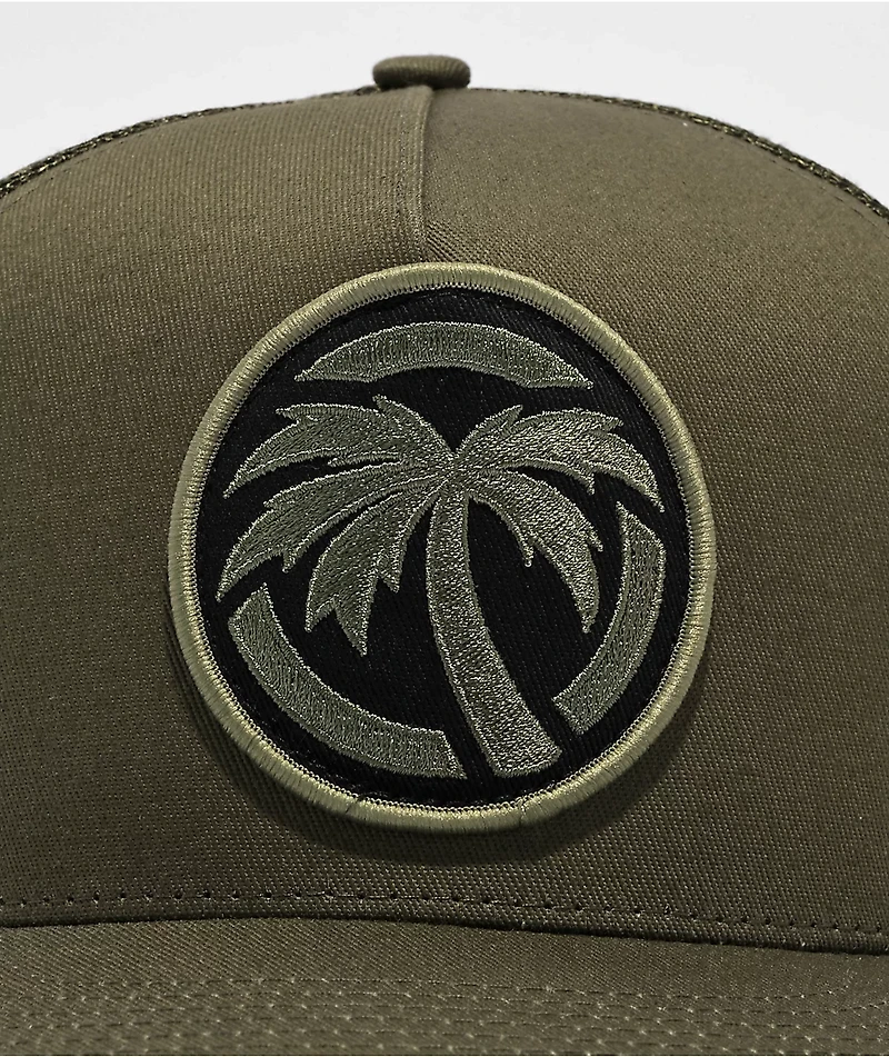 Heat Wave Socom Green Trucker Hat
