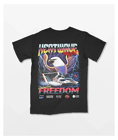 Heat Wave Unlimited Freedom Black T-Shirt