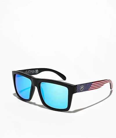 Heat Wave Vise Black Sunglasses