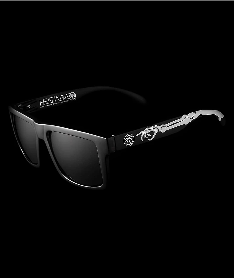 Heat Wave Vise XL Bones Customs Sunglasses