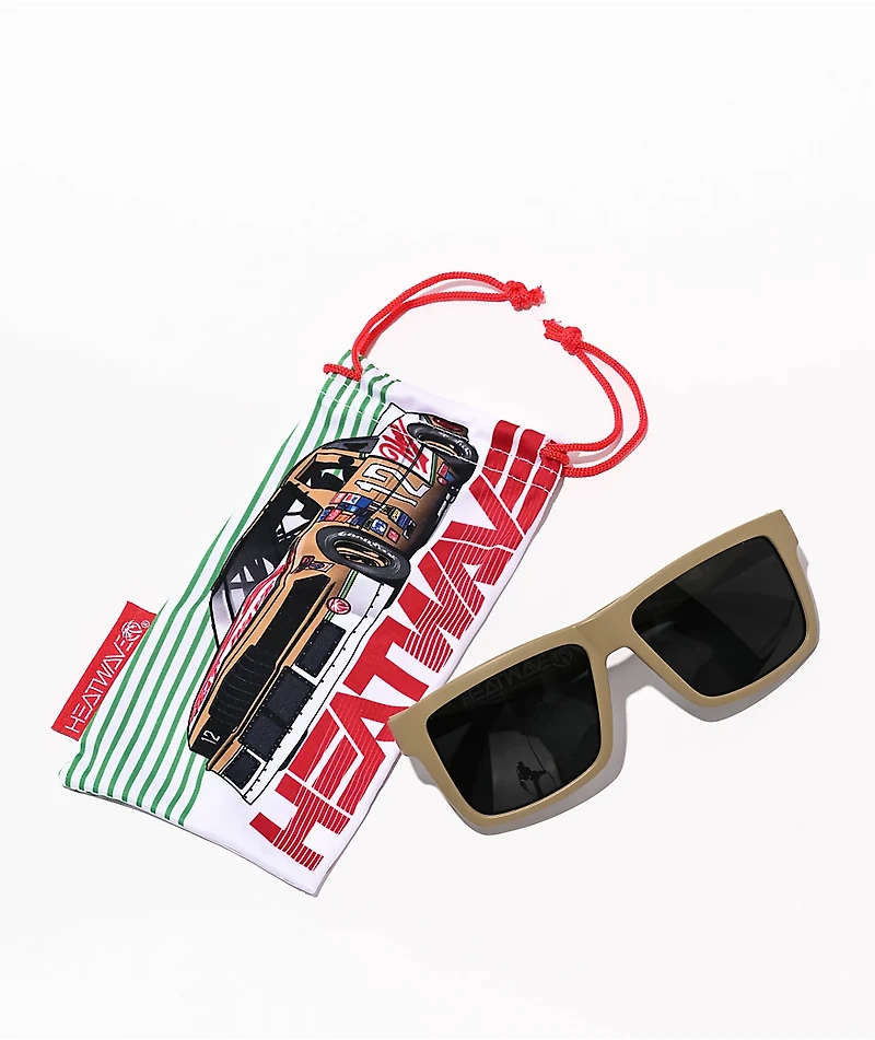 Heat Wave Vise Z87 Desert Tan & Ultra Black Sunglasses
