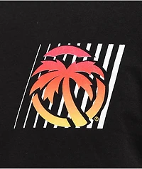Heat Wave Wavy Black T-Shirt