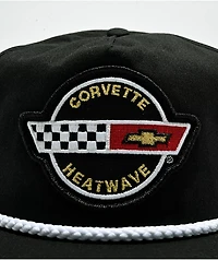 Heat Wave x Chevrolet Corvette Black Snapback Hat