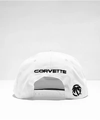 Heat Wave x Chevrolet Corvette White Snapback Hat