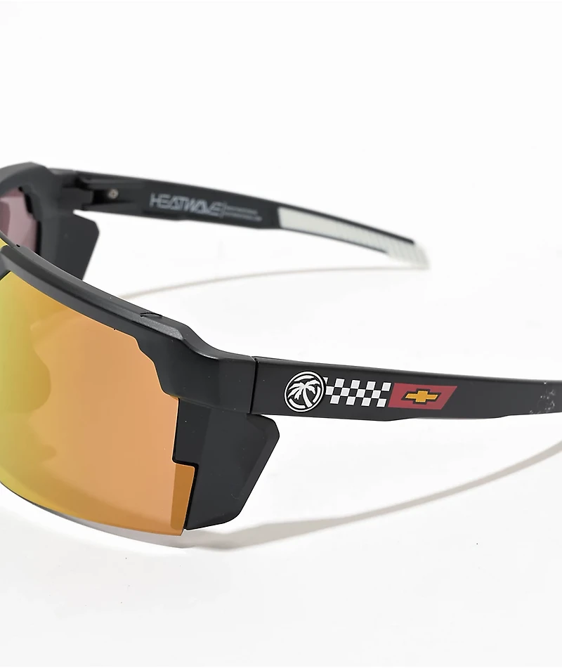 Heat Wave x Corvette Future Tech Gold Sunglasses