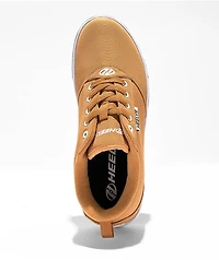 Heelys Kids Pro 20 Tan, White & Black Shoes