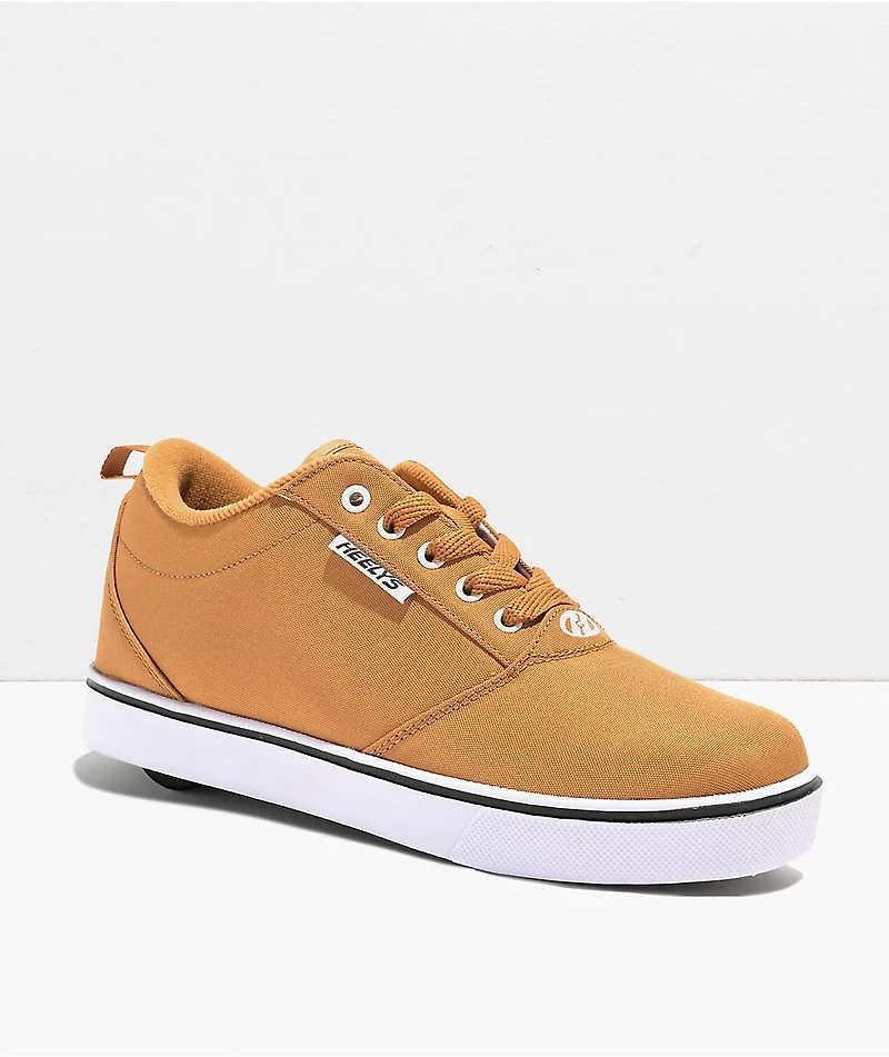 Heelys Kids Pro 20 Tan, White & Black Shoes