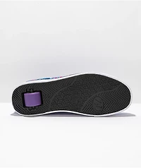 Heelys Pro 20 Blue & Purple Tie Dye Shoes