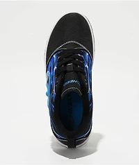 Heelys Pro 20 Light Up Lightning Black & Blue Shoes