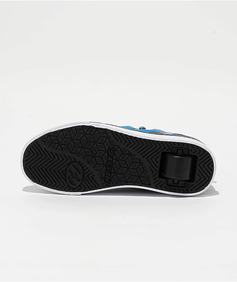 Heelys Pro 20 Light Up Lightning Black & Blue Shoes