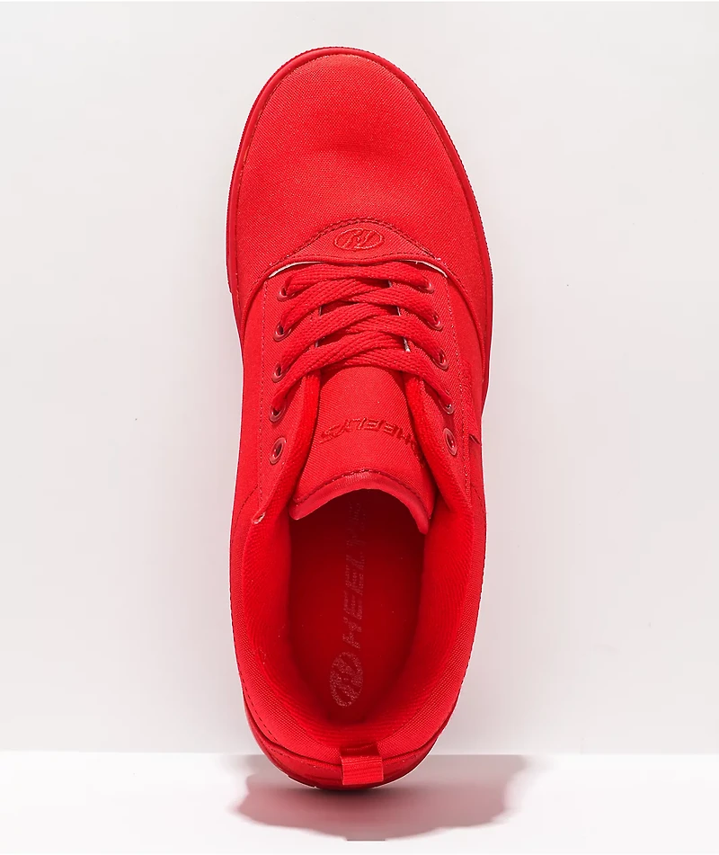 Heelys Pro 20 Red Canvas Shoes