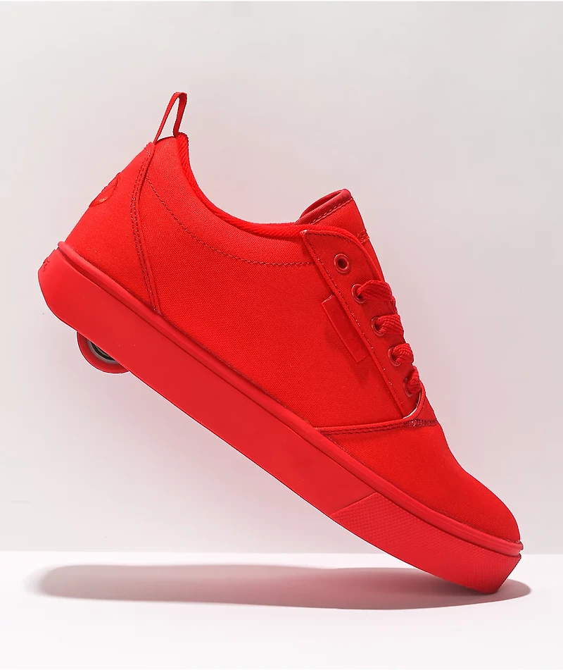 Heelys Pro 20 Red Canvas Shoes