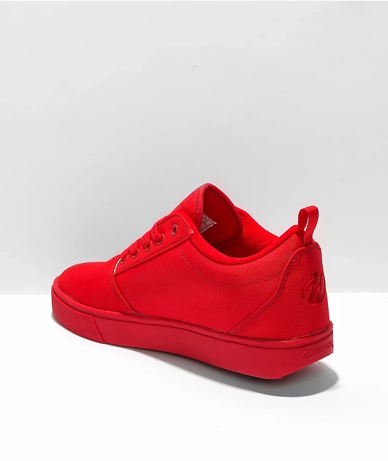 Heelys Pro 20 Red Canvas Shoes