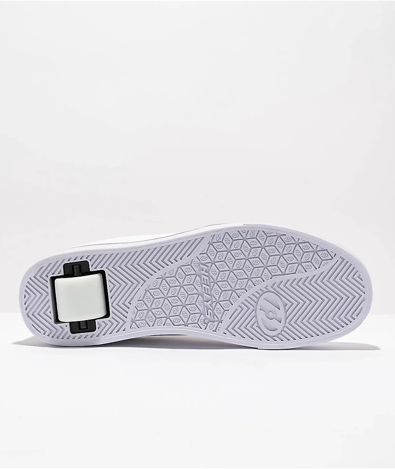 Heelys Pro 20 White Canvas Shoes
