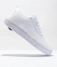 Heelys Pro 20 White Canvas Shoes