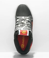 Heelys Racer 20 Mid Black, White & Red Shoes