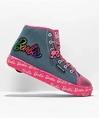 Heelys x Barbie Hustle Pink & Denim Shoes