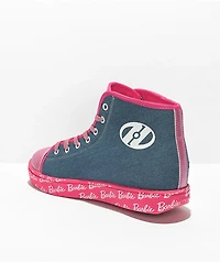 Heelys x Barbie Hustle Pink & Denim Shoes