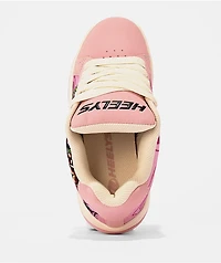 Heelys x Ed Hardy Kids Kolect Heart Pink Shoes