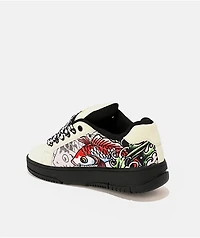 Heelys x Ed Hardy Kids Kolect Koi Grey Shoes