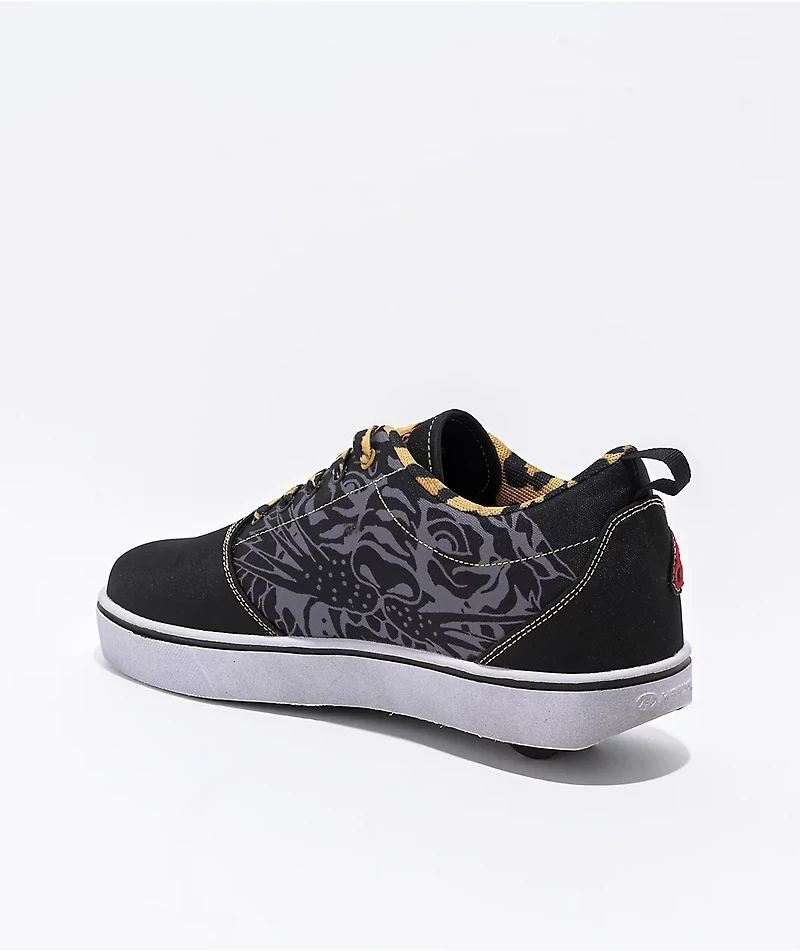 Heelys x Ed Hardy Kids Pro 20 Black Shoes
