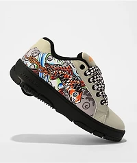 Heelys x Ed Hardy Kolect Koi Grey Shoes