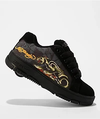 Heelys x Ed Hardy Kolect Panther Black Shoes