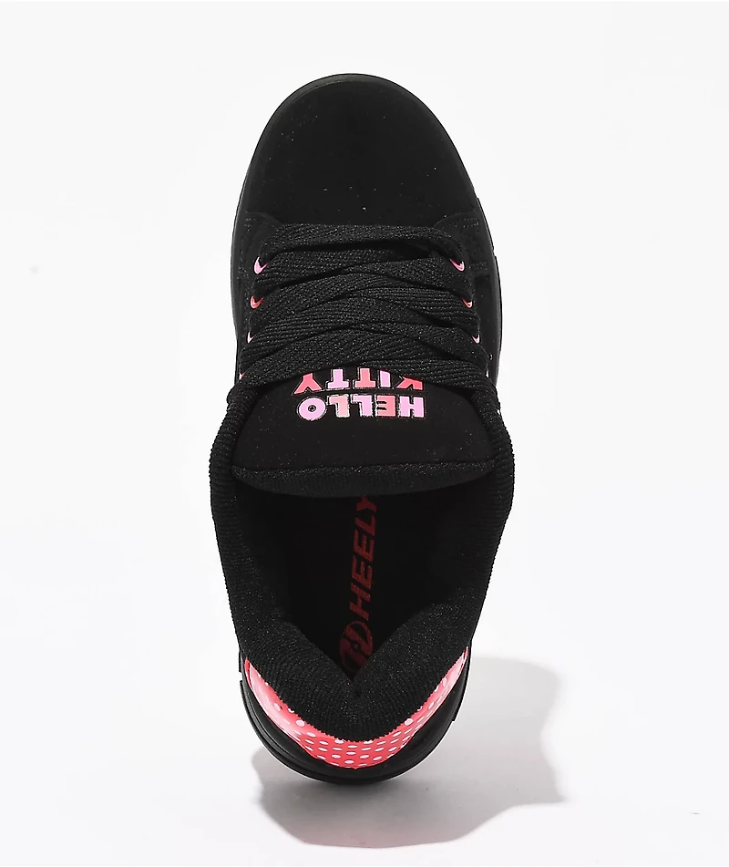 Heelys x Hello Kitty Kids Kolect Black & Pink Shoes