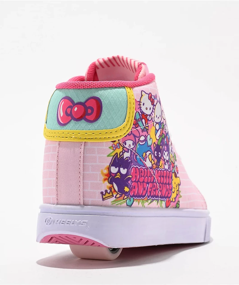 Heelys x Hello Kitty Kids Pro Midigi Pink & White Shoes