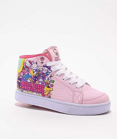 Heelys x Hello Kitty Kids Pro Midigi Pink & White Shoes