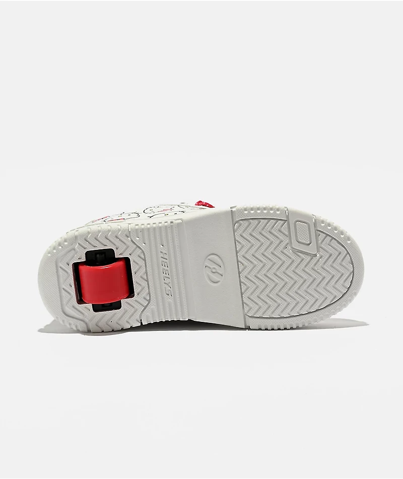 Heelys x Hello Kitty Kolect White & Red Shoes