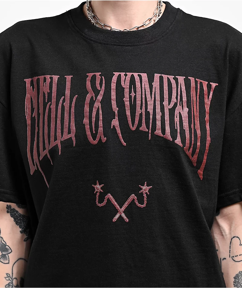 Hell & Company Broken Home Black T-Shirt