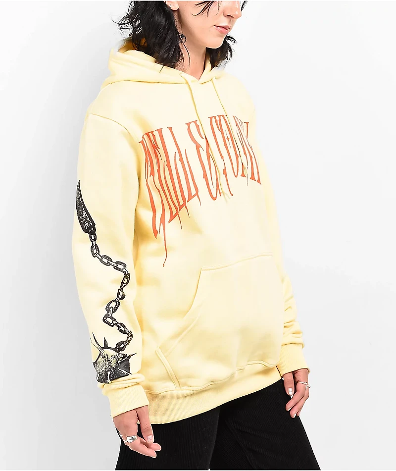 Hell & Company Broken Home Yellow Hoodie