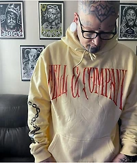Hell & Company Broken Home Yellow Hoodie