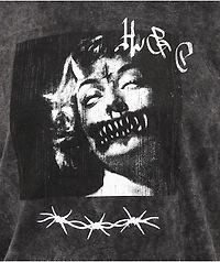 Hell & Company Demon Eyes Black Wash T-Shirt