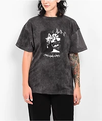 Hell & Company Demon Eyes Black Wash T-Shirt