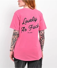 Hell Babes Lovely Electric Pink T-Shirt