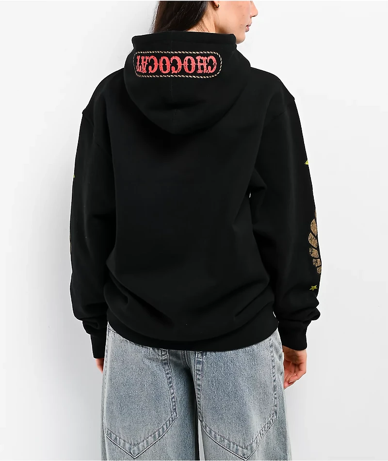 Hello Kitty® & Friends | A.LAB Chococat™ Cowgirl Black Hoodie