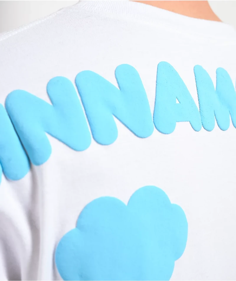 Hello Kitty® & Friends | A.LAB Cinnamoroll™ Over The Rainbow White T-Shirt