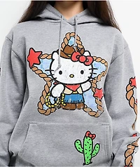 Hello Kitty® & Friends | A.LAB Hello Kitty® Cowgirl Heather Grey Hoodie