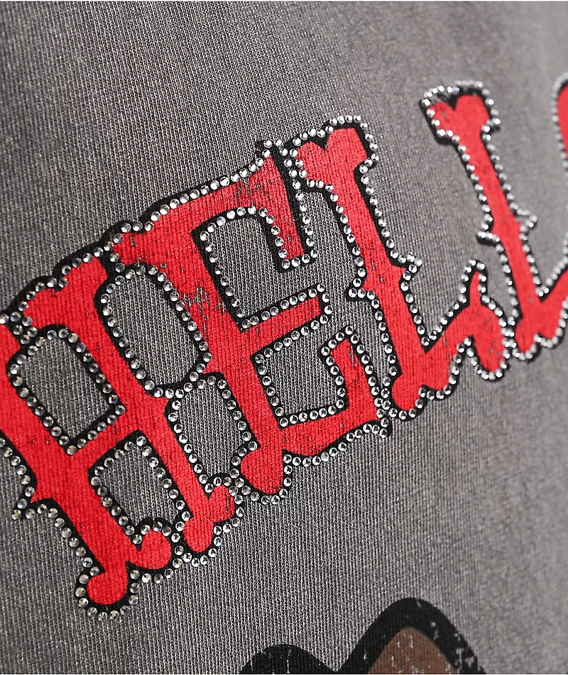 Hello Kitty® & Friends | A.LAB Hello Kitty Cowgirl Vintage Grey T-Shirt