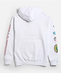 Hello Kitty® & Friends | A.LAB Hello Kitty Over The Rainbow White Hoodie