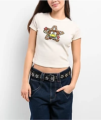 Hello Kitty® & Friends | A.LAB Keroppi™ Cowgirl Natural Crop T-Shirt