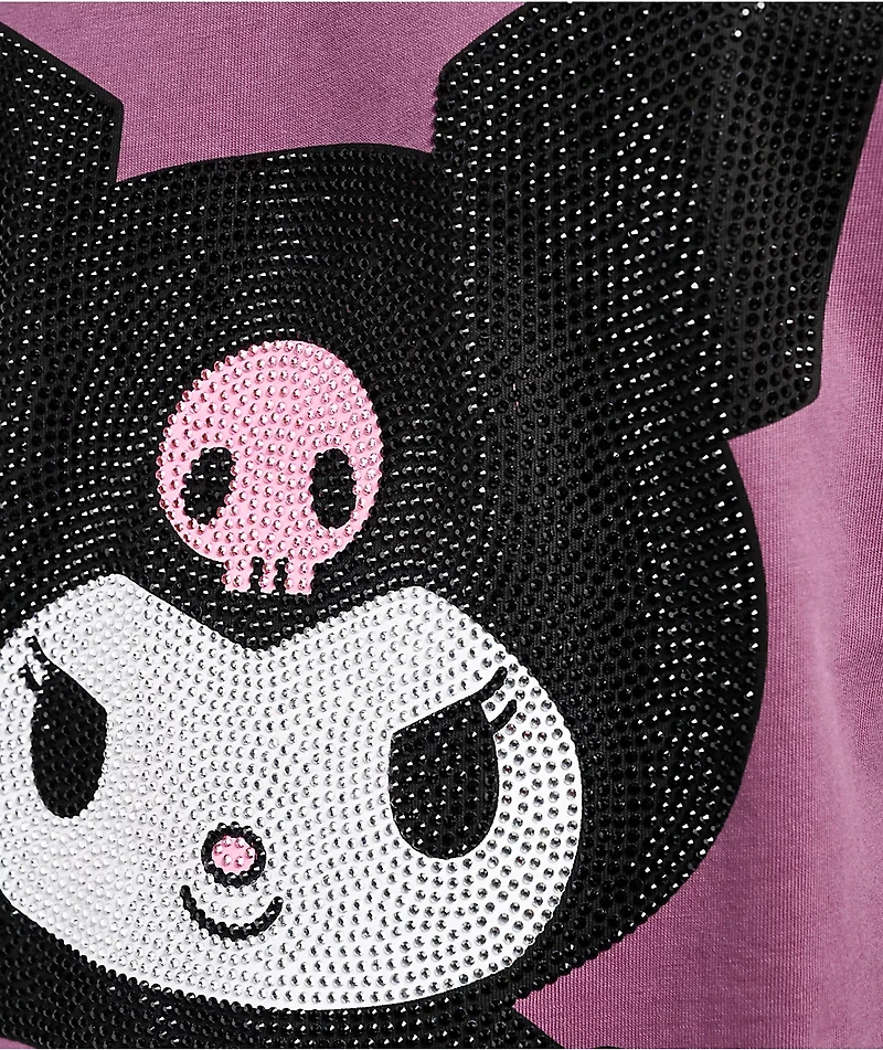 Hello Kitty® & Friends | A.LAB Kuromi™ Over The Rainbow Purple T-Shirt