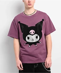 Hello Kitty® & Friends | A.LAB Kuromi™ Over The Rainbow Purple T-Shirt