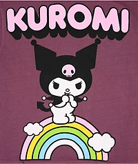 Hello Kitty® & Friends | A.LAB Kuromi™ Over The Rainbow Purple T-Shirt
