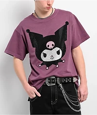 Hello Kitty® & Friends | A.LAB Kuromi™ Over The Rainbow Purple T-Shirt