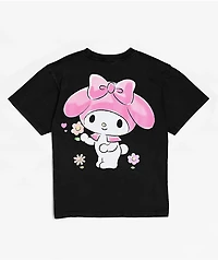 Hello Kitty® & Friends | A.LAB My Melody™ Pink Ribbon Black T-Shirt
