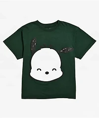 Hello Kitty® & Friends | A.LAB Pochacco™ Over The Rainbow Green T-Shirt